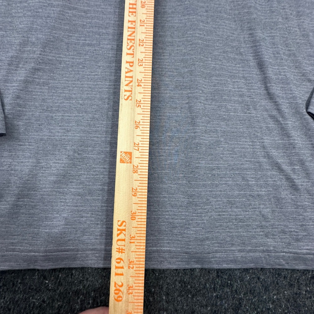 Travis Mathew Crestview 1/4 Zip Men XXL Grey Heather Performance HD Supply Logo - Picture 3 of 10